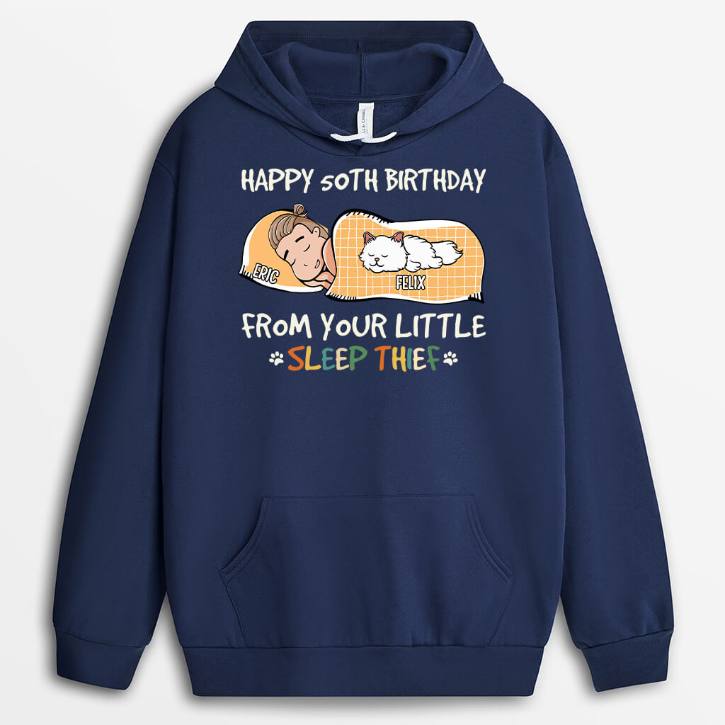 Personalized Happy 30th Birthday From Your Sleep Thief Hoodie