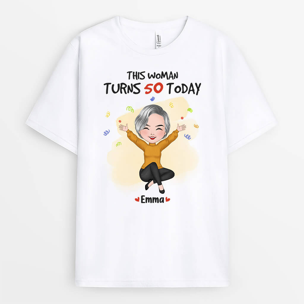 Customized Birthday Shirts – Personalized 50th Birthday Tee