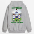Personalized Best Football Dad Ever Hoodie
