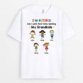 Personalized Retired But Work Part-time Spoiling Grandkids T-Shirt