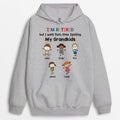 Personalized Retired But Work Part-time Spoiling Grandkids Hoodie