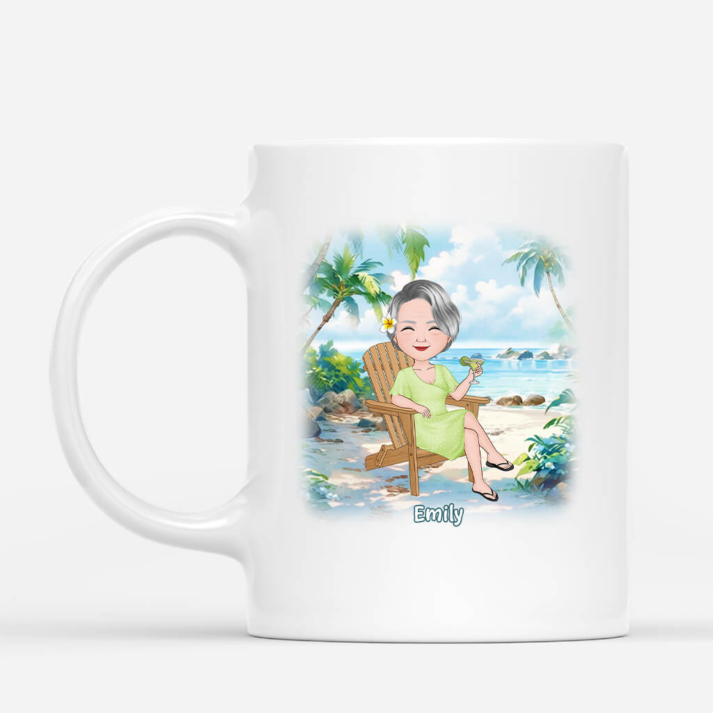 Personalized Retired I Do What I Want Mug