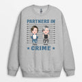 Personalized Partners In Crime Sweatshirt