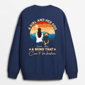 A Girl And Her Dog Bond Can't Be Broken Sweatshirt - Custom Gifts With Dog Picture