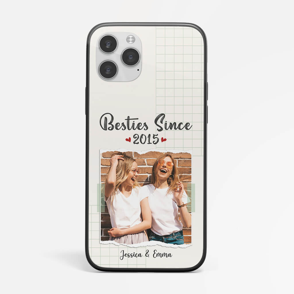 Personalized Besties Since iPhone 12 Phone Case