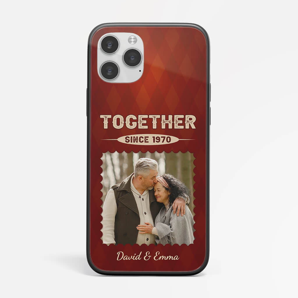 Personalized Together Since 2020 iPhone 14 Phone Case