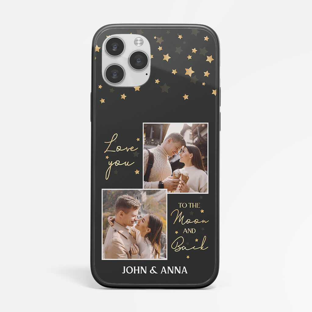 Personalized Love You To The Moon And Back iPhone 14 Phone Case