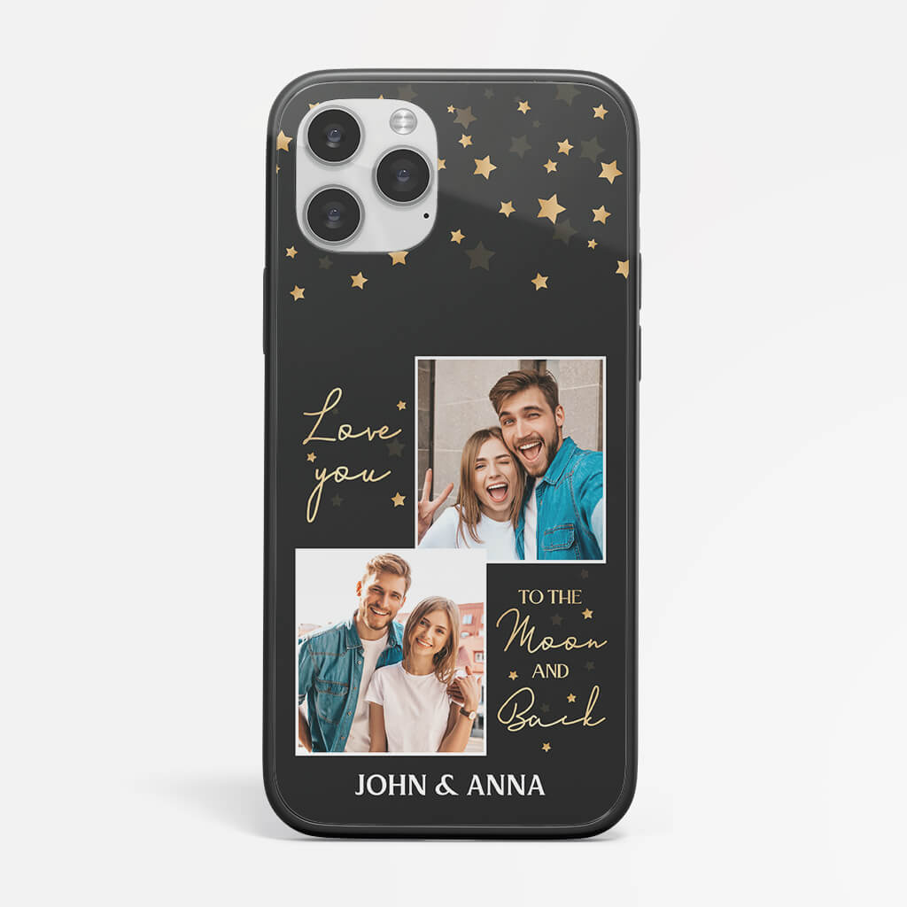 Personalized Love You To The Moon And Back iPhone 13 Phone Case