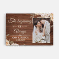 Personalized The Beginning Of Always Canvas