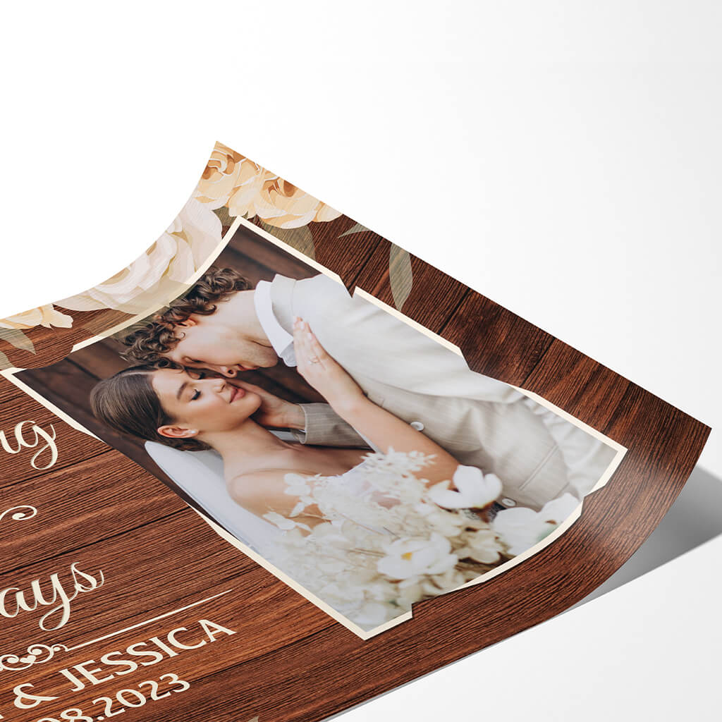 Personalized The Beginning Of Always Poster