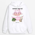 Personalized Happiest Besties On Earth Hoodie