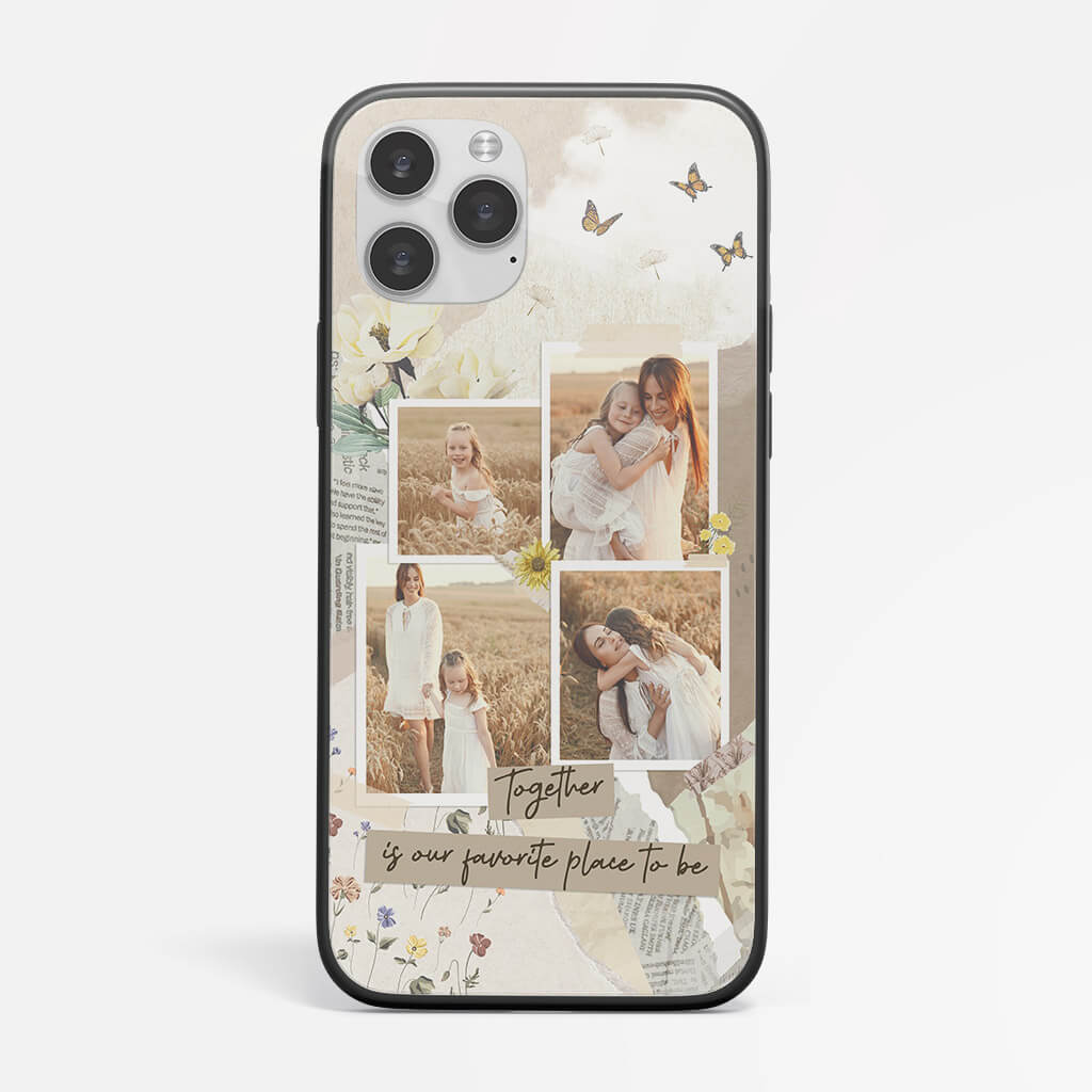 Personalized Together Is Our Favorite Place To Be iPhone 13 Phone Case