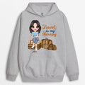 Personalized Travel Is My Best Therapy Hoodie