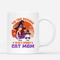 Personalized Tis The Season Spooky Cat Mom Mug