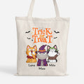 Trick Or Treat - Personalized Tote Bag - Halloween Bag