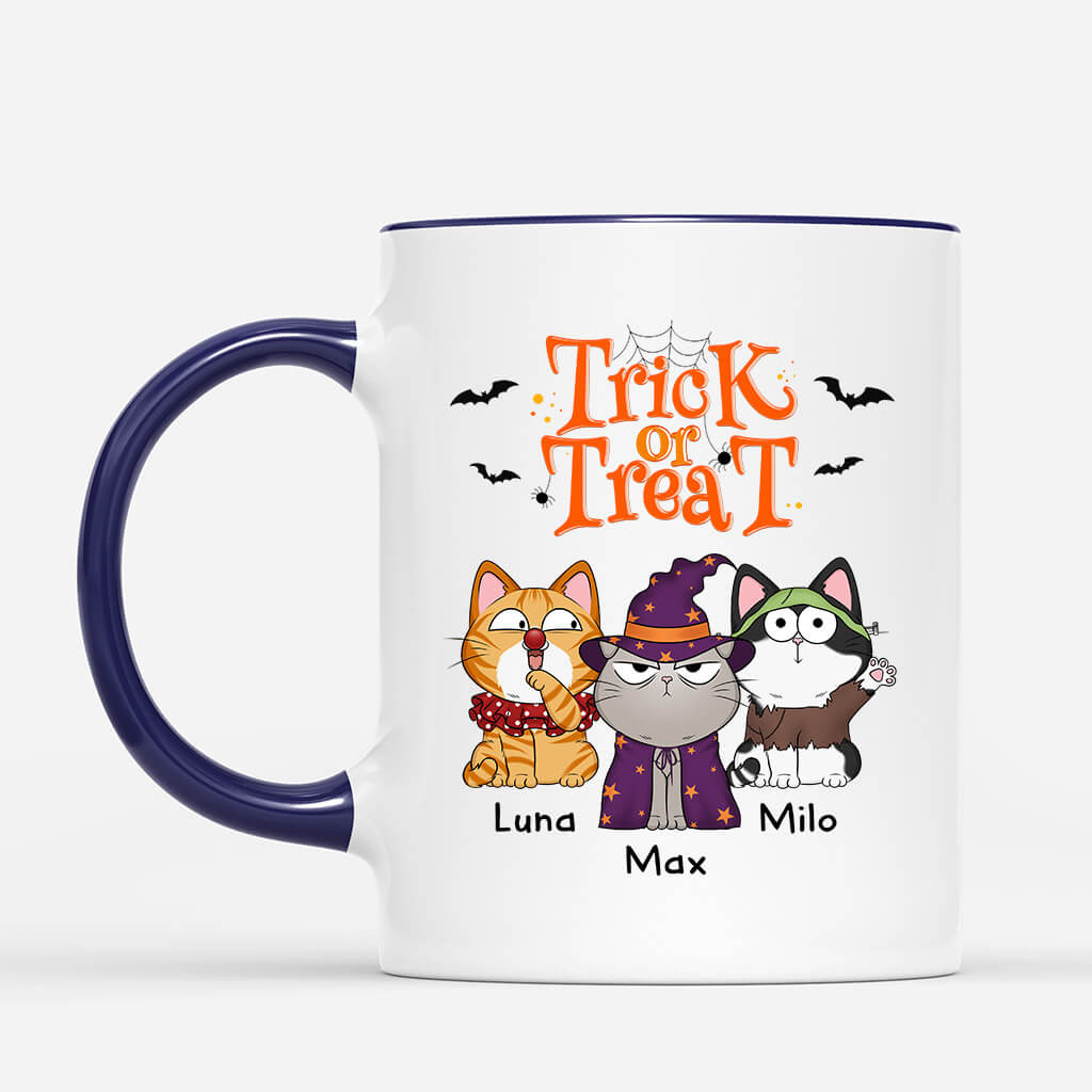 Personalized Trick Or Treat Mug
