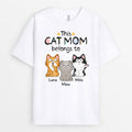 Personalized This Cute Cat Mom/Dad Belongs To T-Shirt