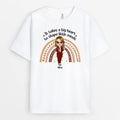 Personalized Big Heart Shapes Little Minds T-Shirt