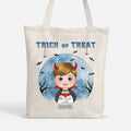 Personalized Trick Or Treat Tote Bag