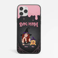 Dog Mom Witch iPhone 13 Phone Case - Custom Gifts For Dogs Lovers for Halloween
