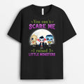 Personalized Can't Scare Me I Raised 3 Little Monsters T-Shirt