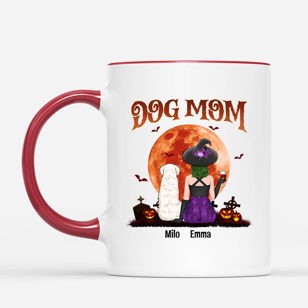 Halloween Dog Mom Mugs - Custom Dog Gifts for Women
