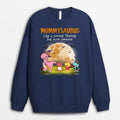 Personalized Grandma Dinosaur Halloween Sweatshirt