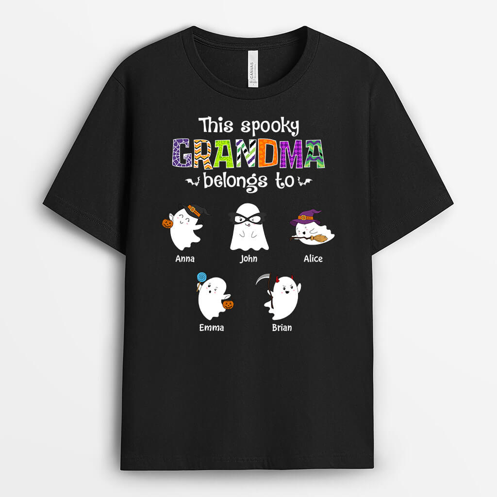 Personalized This Spooky Mommy Belongs To T-Shirt
