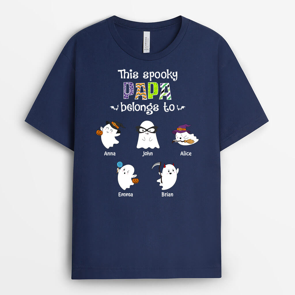 Personalized This Spooky Daddy Belongs To T-Shirt