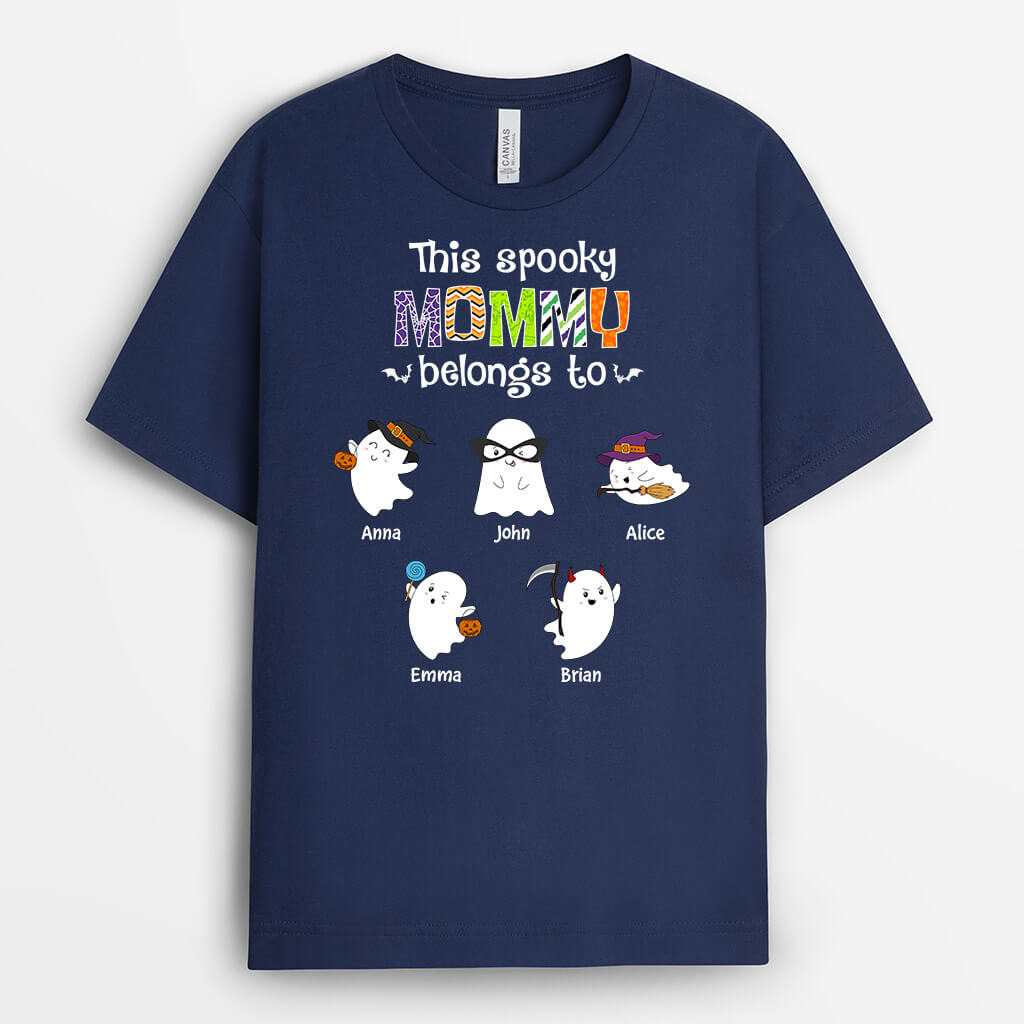 Personalized This Spooky Mommy Belongs To T-Shirt