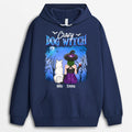 Crazy Dog Witch Hoodie - Personalized Dog Gifts For Owners