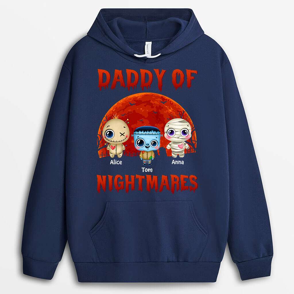 Personalized Granpa's Nightmares Hoodie