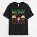 Awesome Like My Children | Customized Christmas Themed T Shirts