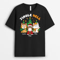 Jingle Hell Cat | Personalized Merry Christmas Shirt for Cat Lovers