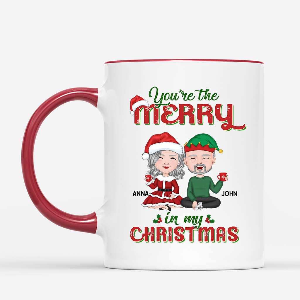 Personalized You Are The Merry In My Christmas Mug