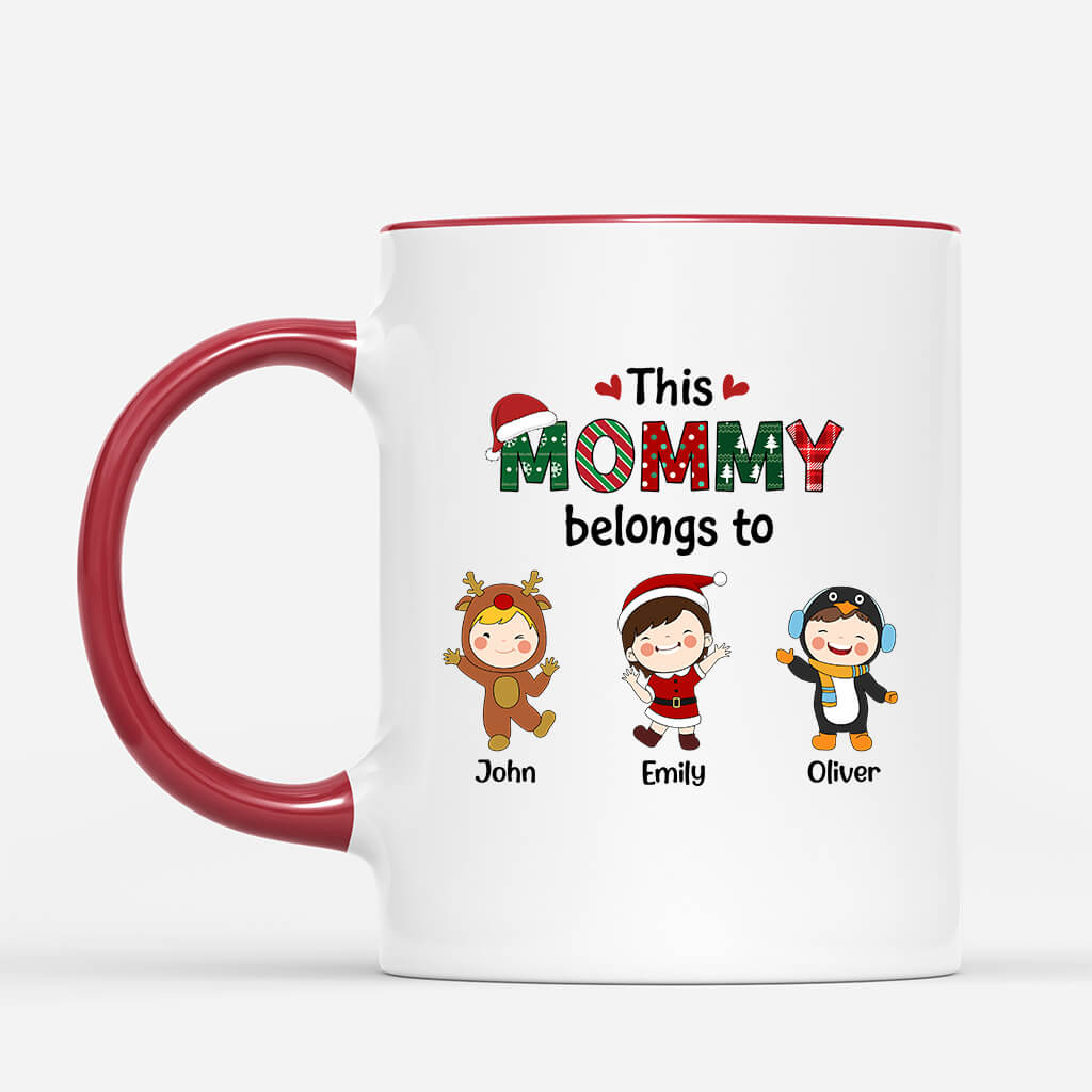Personalized This Grandma Belongs To Mug
