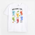 God Says I Am - Personalized Kid T-Shirt