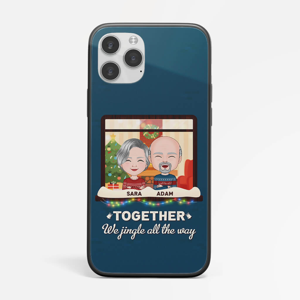 Personalized Together We Jingle All The Way iPhone 13 Phone Case