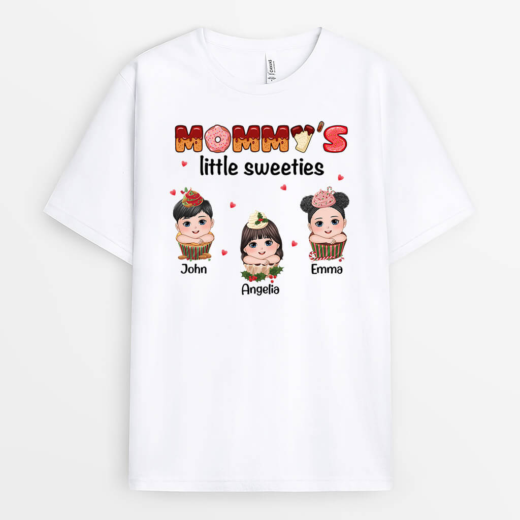 Mommy's Little Sweeties - Personalized Cute Xmas Shirts