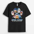 Personalized Dog Dad Christmas T-shirt