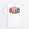 Cats' Outfits - Personalized Vintage Christmas T-Shirts for Cat Lovers