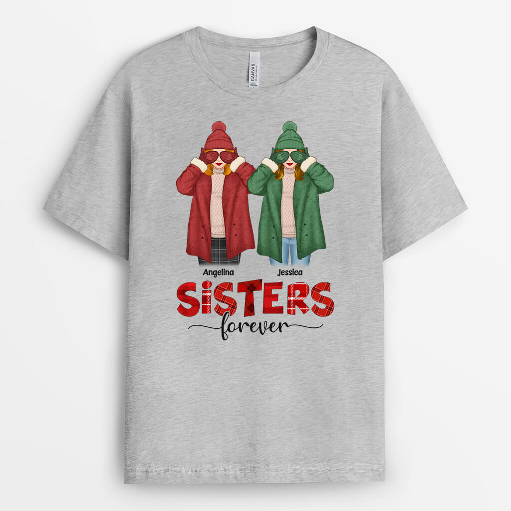 Besties Forever | Personalized Christmas Shirts for Friends