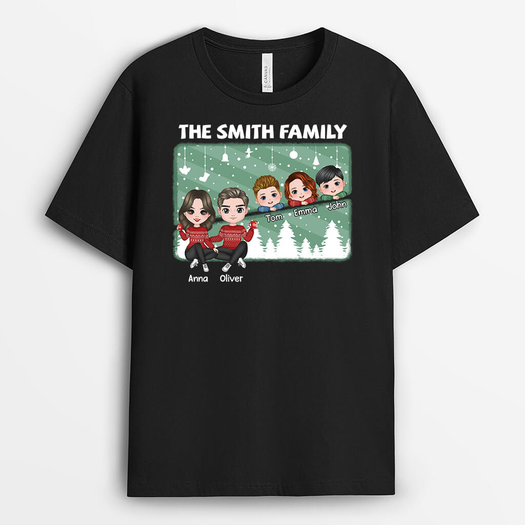 Personalized The Family Christmas T-shirt