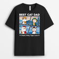 Best Cat Dad/Mom | Custom Merry Xmas T Shirt for Cat Lovers