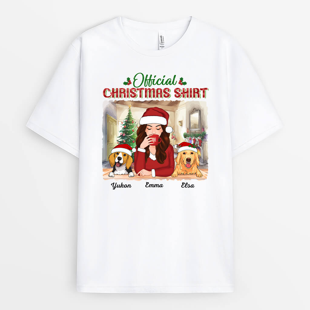 Personalized Official Christmas Outfit T-shirt