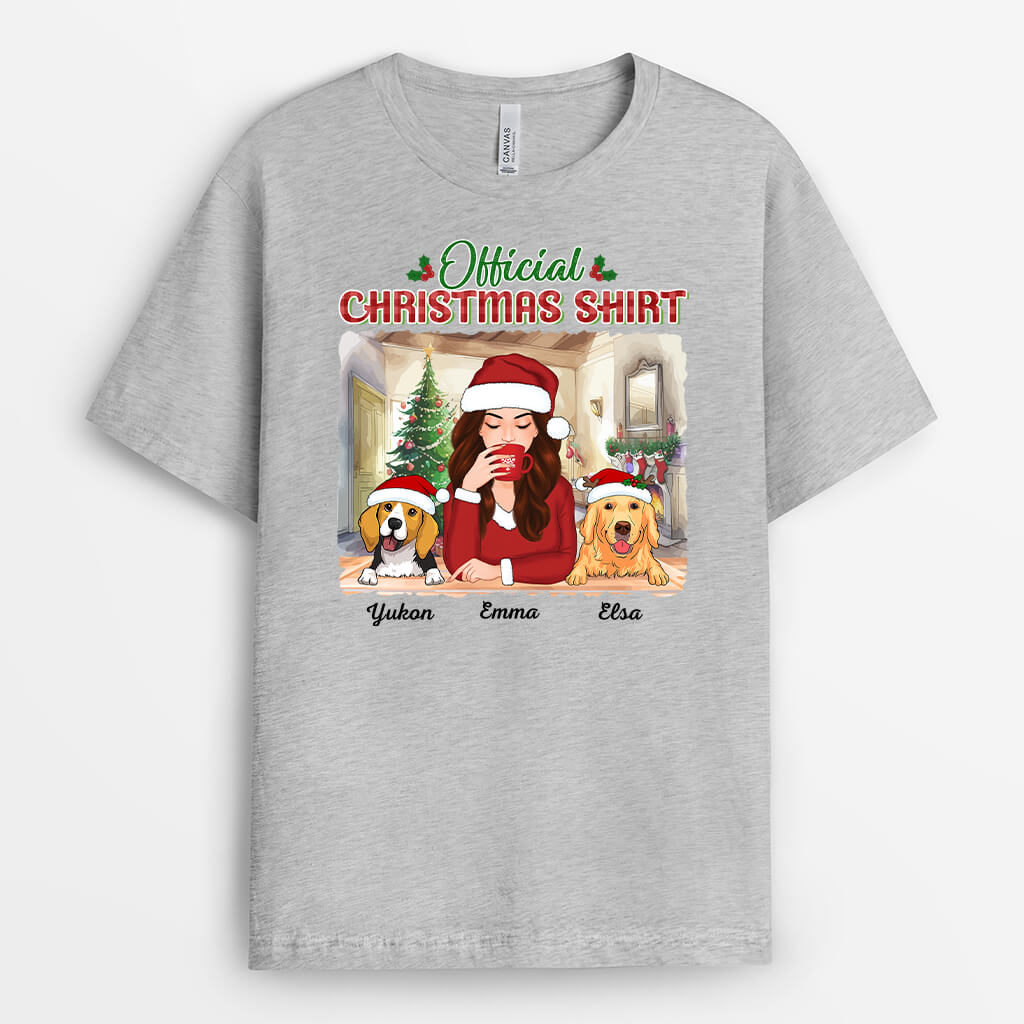 Personalized Official Christmas Outfit T-shirt