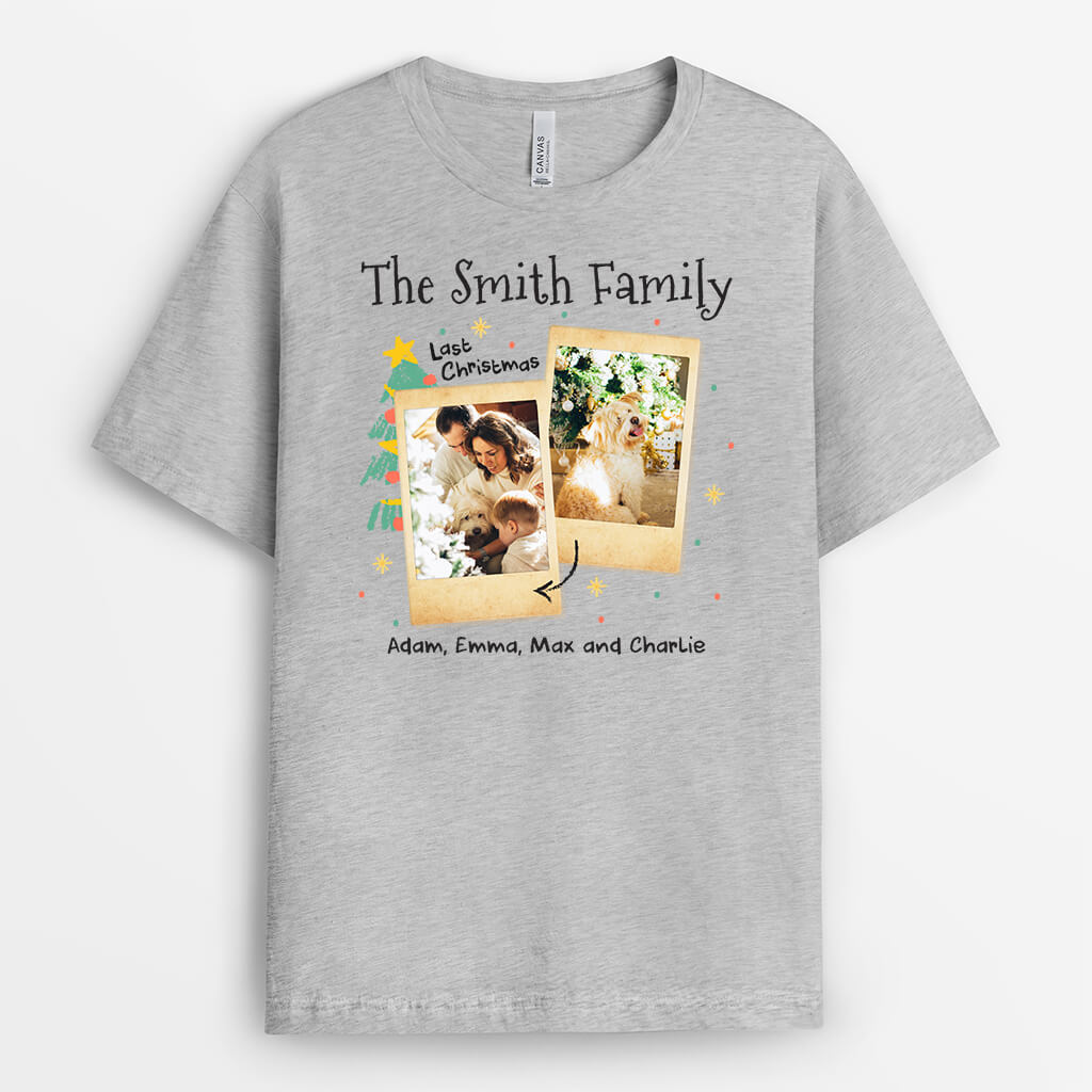 The Smith Family - Custom Family Tee Shirts with Photos