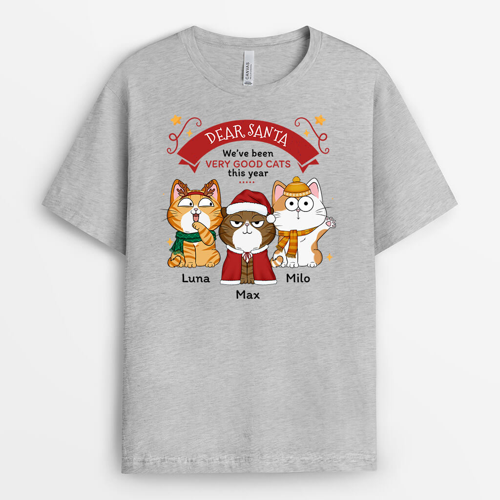 We've Been Very Good Cats | Custom Christmas Shirts for Cat Lovers