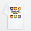 Grandpa's Gang - Personalized Grandpa T-Shirt - Gifts for Grandpa from Grandkids