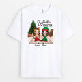 Personalized Sisters Forever Christmas T-shirt